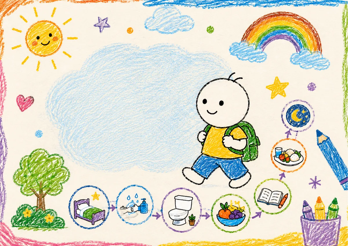 Ilustración del Kit de Apoyo Visual